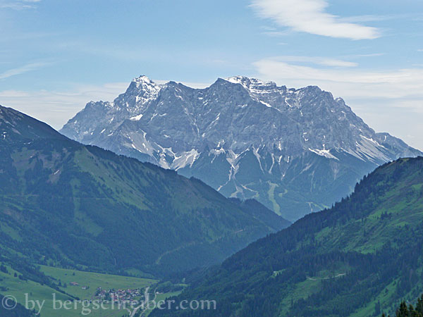 Zugspitze vom Alpkopf