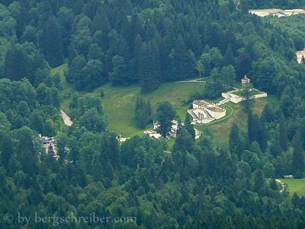 Schlosspark vom Brunnenkopf