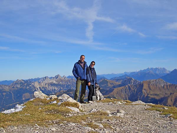 Wieder einmal ganz oben - Gipfel des Geißhorns in den Allgäuer Alpen