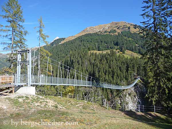 Seilhängebrücke mißt 200,51 m Länge