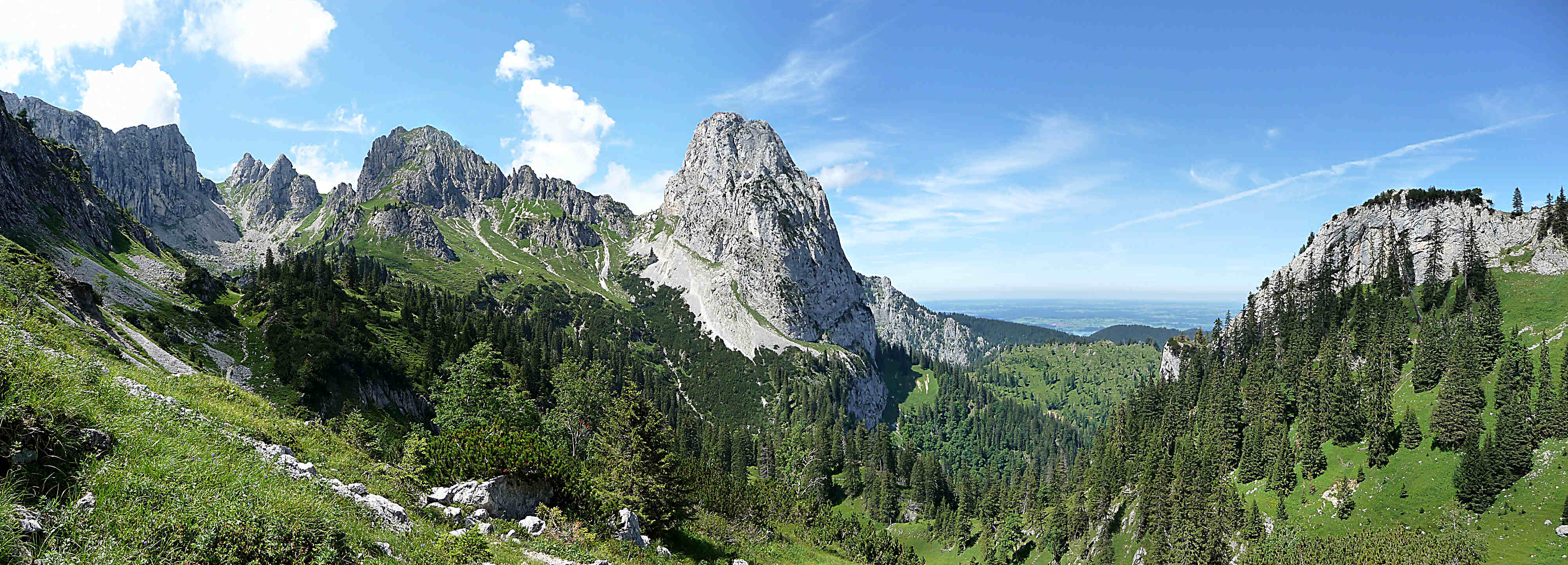 Der Geiselstein in den Ammergauer Alpen