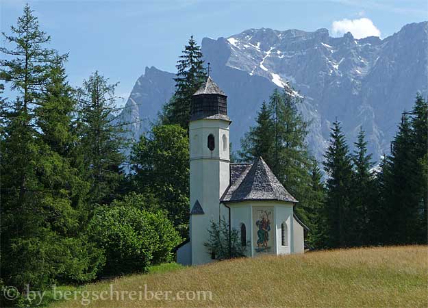 Rochuskapelle am Wegrand des Montan-Wanderweges Silberleithe