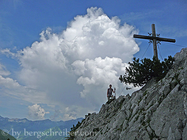 Schachtkopf 1.642 m, aussichtsreicher Gipfel am Montan-Wanderweg Silberleithe