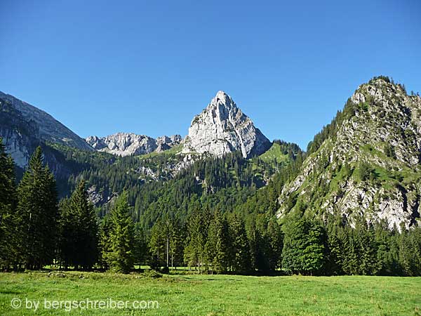 Der Geiselstein, das Matterhorn der Ammergauer Alpen